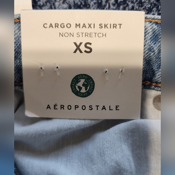 NWT Maxi Denim Cargo Skirt - Picture 5 of 6